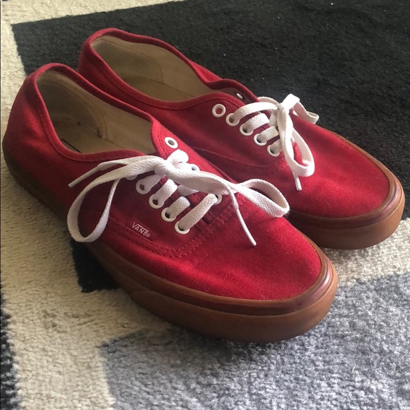 red gum bottom vans